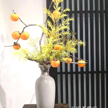Liang Mingyu ősi üveg | willow nagy üveg váza tea tér puha dekoráció Japán virágkötészet